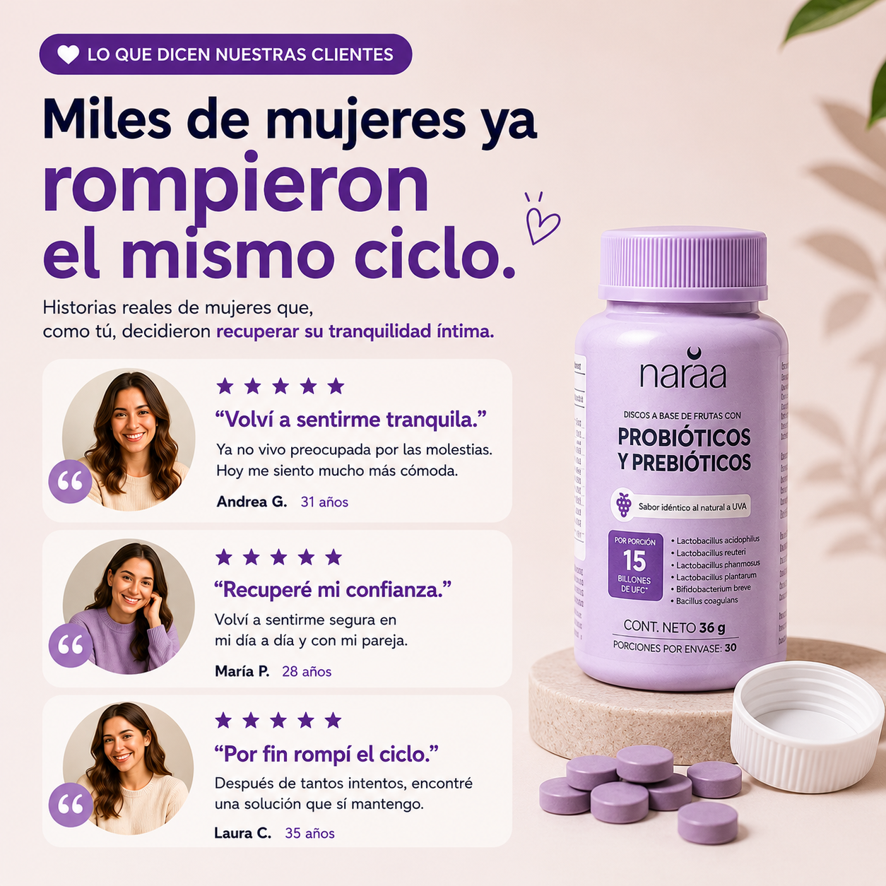 Probióticos Naraa