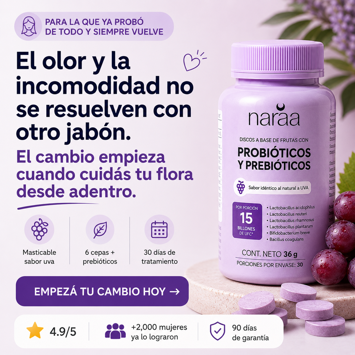Probióticos Naraa